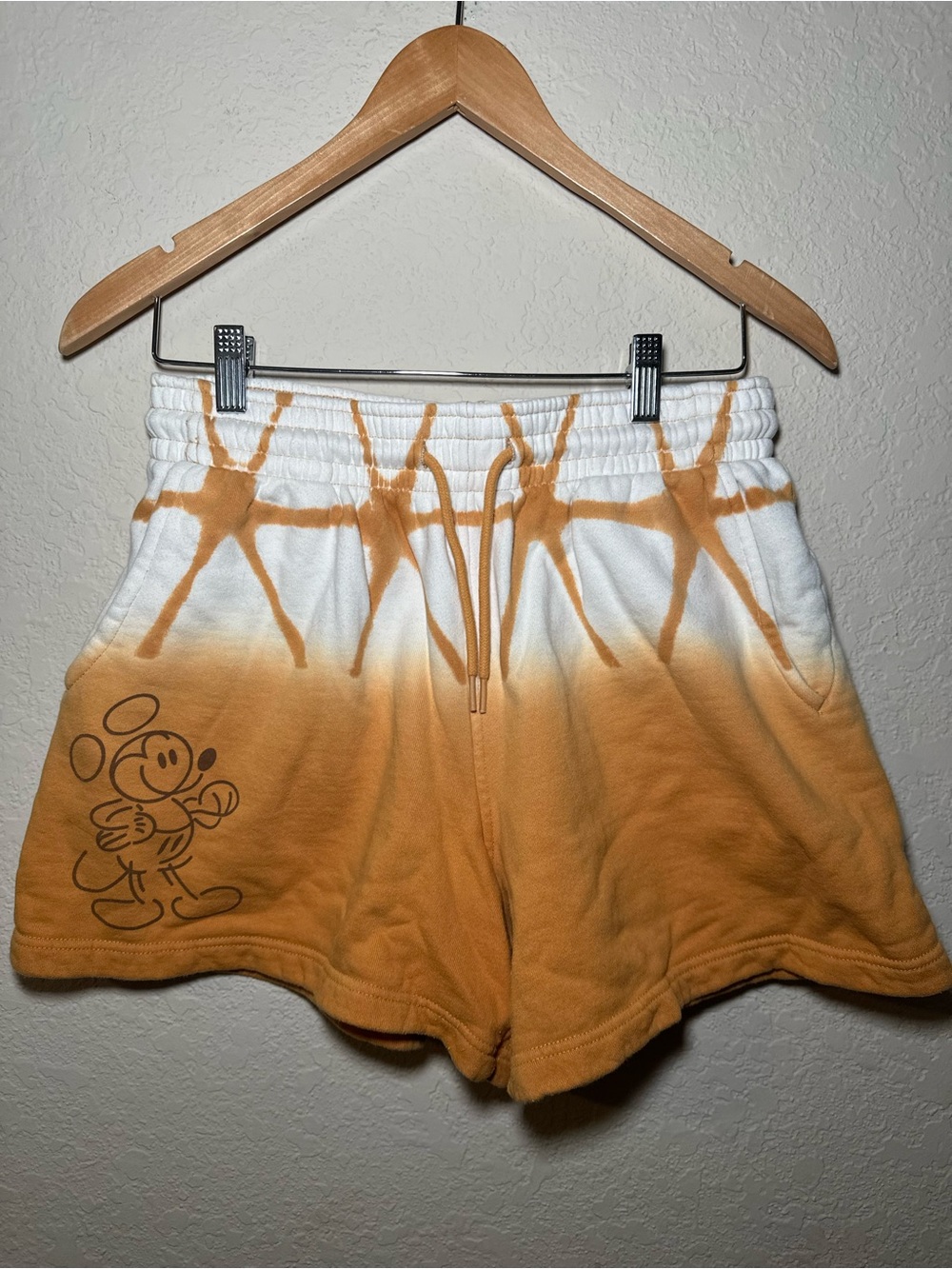 Women’s Disney Shorts with Black Mickey Mouse Logo